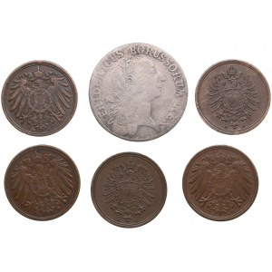 Small group of coins: Germany (6)