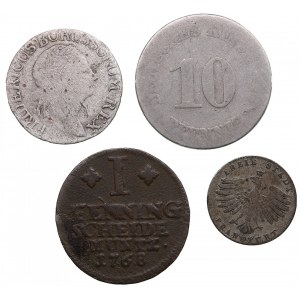 Small group of coins: Silesia, Germany (4)