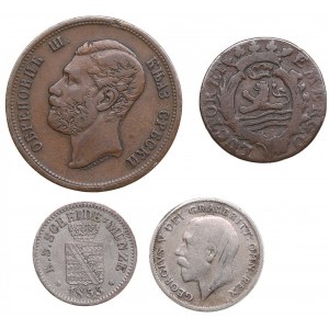 Small group of coins - Germany, Serbia, Netherlands, England (5)