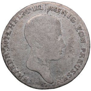 Germany, Prussia 1/6 Reichstaler 1817 B - Friedrich Wilhelm III (1797-1840)