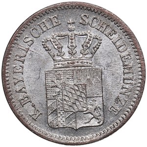 Germany, Bayern 1 Kreuzer 1860 - Maximilian II (1848-1864)