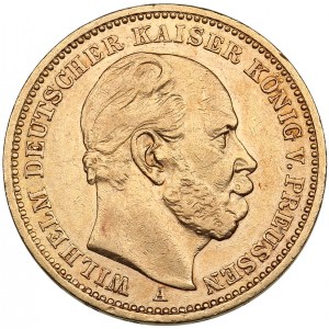Germany, Prussia 20 Mark 1887 A - William I (1861-1888)