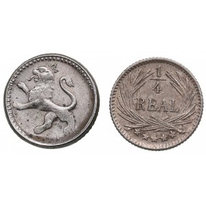 Guatemala 1/4 Real 1893, 1894 (2)