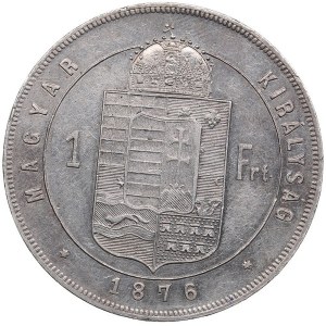 Hungary Florin 1876