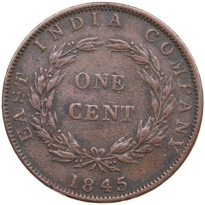 British India 1 Cent 1845