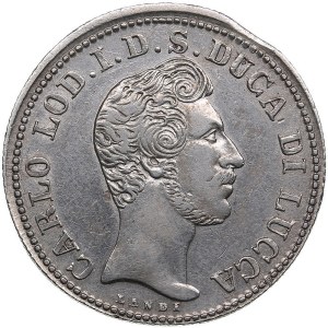 Italy, Lucca 2 Lire 1837