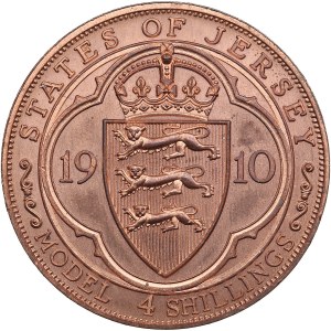 Jersey 4 shillings 1910