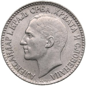 Yugoslavia 2 Dinara 1925 - Alexander I (1921-1929)