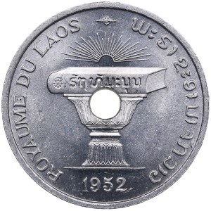 Laos 50 Cents 1952