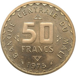 Mali 50 Francs 1975 ESSAI (Pattern)