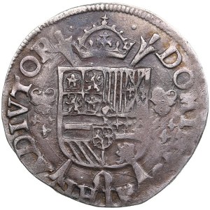Spanish Netherlands 1/5 Philipsdaalder 1566 - Philip II (1556-1598)