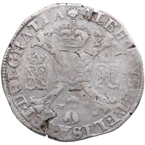 Spanish Netherlands 1 Patagon ND - Albert and Elizabeth (1598-1621)