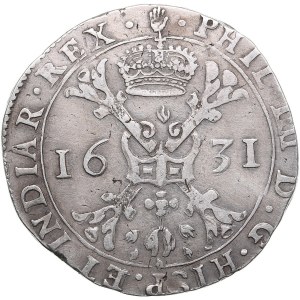 Spanish Netherlands 1 Patagon 1631 - Philip IV (1621-1665)