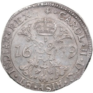 Spanish Netherlands, Brugge 1 Patagon 1679 - Charles II (1665-1700)