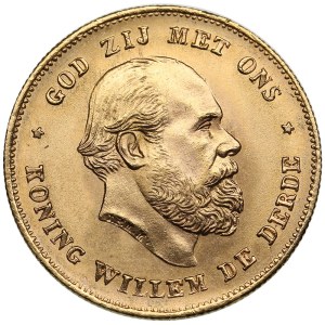 Netherlands 10 Gulden 1875 - Wilhelm III