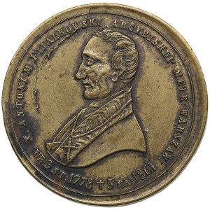 Poland, Russia medal 1861 - Fr. Antoni Fijałkowski, metropolitan of Warsaw
