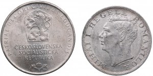 Czechoslovakia 25 Korun 1968 & Romania 500 Lei 1944 (2)