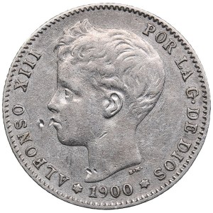 Spain 1 Peseta 1900