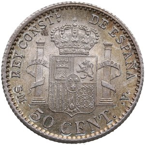Spain 50 Centimos 1904 - Alfonso XIII (1886-1931)