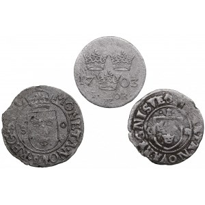 Small group of coins: Sweden (3)