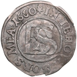 Sweden, Pomerania 1/24 Taler 1660 - Carl X Gustav (1654-1660)
