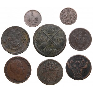 Small collection of Swedish coins (8)