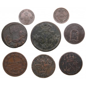 Small collection of Swedish coins (8)