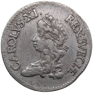 Sweden 2 Mark 1670 - Carl XI (1660-1697)