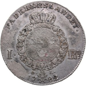 Sweden 1 Riksdaler 1782 OL - Gustav III (1771-1792)