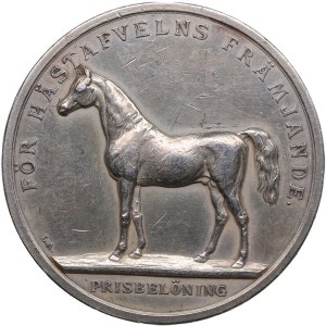 Sweden medal - Horse breeding - Oscar II (1872-1907)