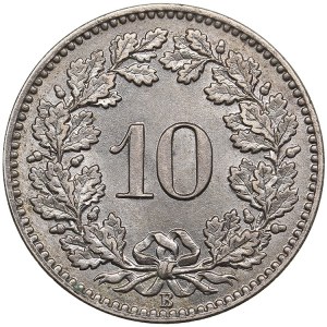 Switzerland 10 Rappen 1873