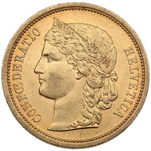 Switzerland 20 Francs 1883