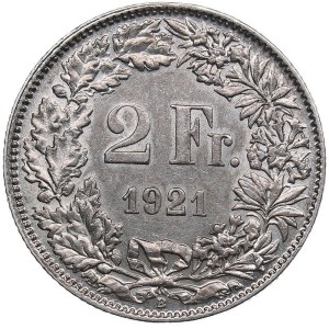 Switzerland 2 Francs 1921