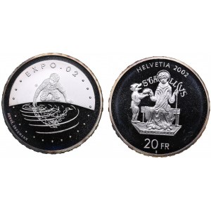 Switzerland 20 Francs 2002 (2)