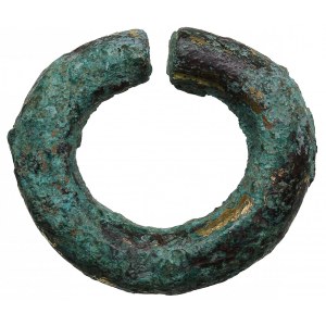 Thailand, Kingdom Lavapura (Lopburi) Lead (thin ring) circa 1050-1350 AD