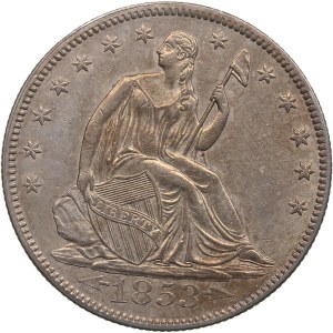 USA 1/2 Dollar 1853
