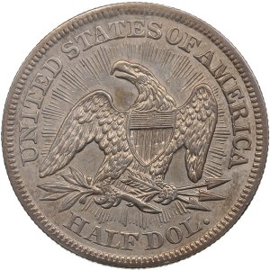 USA 1/2 Dollar 1853