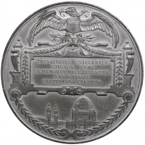 USA medal 1893 - the World's Columbian Exposition in Chicago