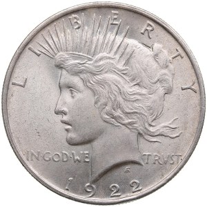 USA 1 Dollar 1922 - Peace Dollar