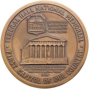 USA medal 1965 - Statue of Liberty/Federal Hall