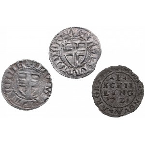 Small group of coins: Livonia - Reval, Dahlen (3)