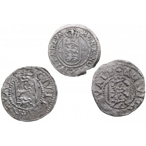 Small gorup of coins: Reval under Swedish rule (3)