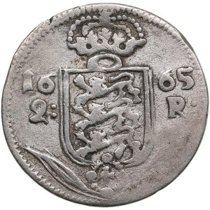 Reval, Sweden 2 Öre 1665 - Carl XI (1660-1697)