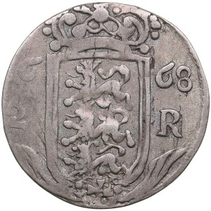 Reval, Sweden 2 Öre 1668 - Carl XI (1660-1697)