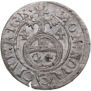 Riga, Sweden 1/24 Taler 1644 - Christina (1632-1654)