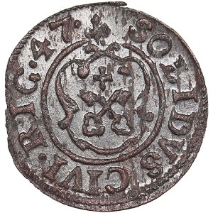 Riga, Sweden Solidus 1647 - Christina (1632-1654)