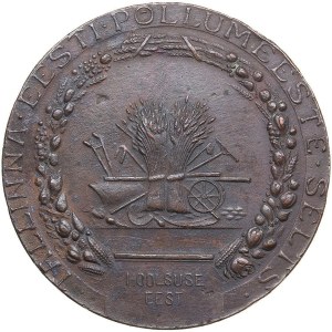 Estonia medal Estonian Agricultural Society in Tallinn ND - for Diligence