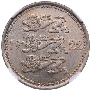 Estonia 5 Marka 1922 - NGC MS 63