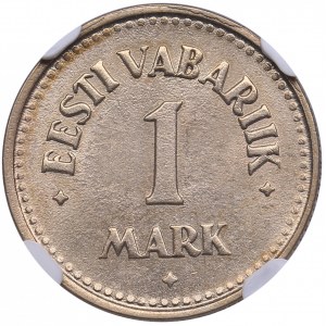 Estonia 1 Mark 1924 - NGC MS 64