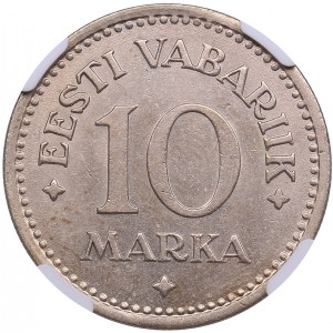 Estonia 10 Marka 1925 - NGC MS 62